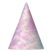 Cloud Nine 9th Birthday Party Pet - Waterverf Pas Feesthoedjes (Links)