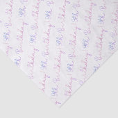 Cloud Nine 9th Birthday Tissue Papier – Kleurrijke (Detail)