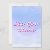 Cloud Nine - 9th Birthday with Photo Kaart (Achterkant)