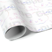 Cloud Nine 9th Birthday Wrapping Paper - Pastel SK Cadeaupapier (Rol Hoek)