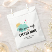 Cloud Nine Baby Shower Favor Bags Bedankzakje (Geknipt)