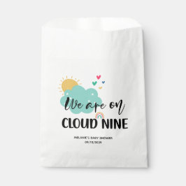 Cloud Nine Baby Shower Favor Bags Bedankzakje