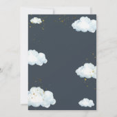 Cloud Nine Baby Shower Neutral Little Cloud Kaart (Achterkant)