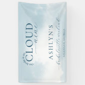 Cloud Nine Bachelorette Weekend Banner (Verticaal)