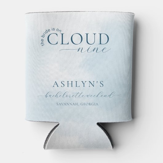 Cloud Nine Bachelorette Weekend Koelbox/ Koozie (Voorkant)