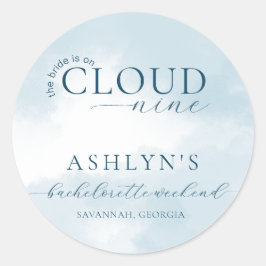 Cloud Nine Bachelorette Weekend Sticker