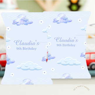 Cloud Nine Birthday Chip Bag Wrapper Flyer