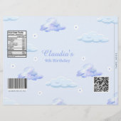 Cloud Nine Birthday Chip Bag Wrapper Flyer (Voorkant)