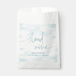 Cloud Nine Blauw en Wit Vrijgezellenfeest dromerig Bedankzakje