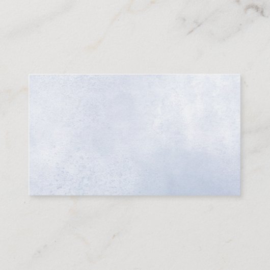 Cloud Nine Boy Baby shower Luierkrabbel Informatiekaartje (Achterkant)