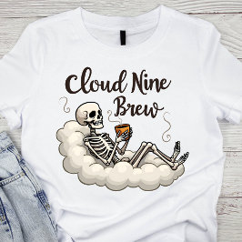 Cloud Nine Brew Skeleton T-shirt