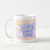 Cloud Nine Club Puffy Typography Mok (Links)