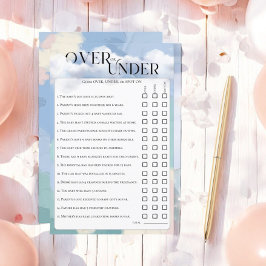 Cloud Nine Dromerig Over Onder Pastel Gissen Spel