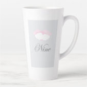 Cloud Nine - Droomhemel Geïnspireerd Ontwerp Latte Mok (Rechts)