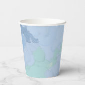 Cloud Nine Elegant Pastel Baby shower Papieren Bekers (Achterkant)