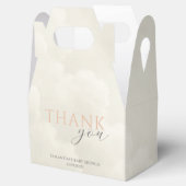 Cloud Nine Modern Baby Shower Thank You Bedankdoosjes (Geopend)