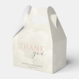 Cloud Nine Modern Baby Shower Thank You Bedankdoosjes