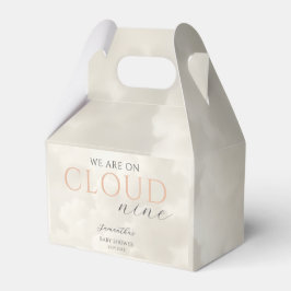 Cloud Nine Moderne Baby Shower Bedankdoosjes