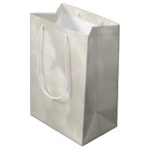 Cloud Nine Moderne Baby Shower Dank Je Medium Cadeauzakje (Achterkant Gekanteld)