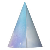 Cloud Nine Paarse verjaardagsfeestje Feesthoedjes (Achterkant)