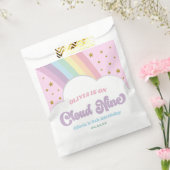 Cloud Nine Regenboog en Sterren 9e Verjaardagsfees Bedankzakje (Gezegeld)