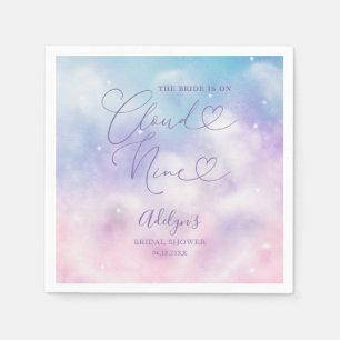 Cloud Nine Roze en Paarse Sky Vrijgezellenfeest Servet