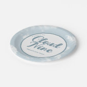 Cloud Nine Sky - Aangepast Baby shower Beschikbaar Papieren Bordje (Gekanteld)