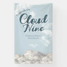 Cloud Nine Sky - Rainbow Baby shower Fotomuur Spandoek