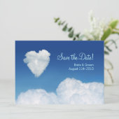 Cloud Nine - Sla de datumkaart op Save The Date (Staand voorkant)