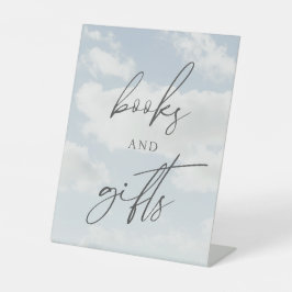 Cloud Nine Thema Cloud 9 Boeken en Cadeaus  Reclamebord Met Voetstuk