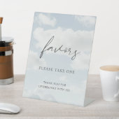 Cloud Nine Theme Cloud 9 Favorieten Sign Reclamebord Met Voetstuk (Insitu)