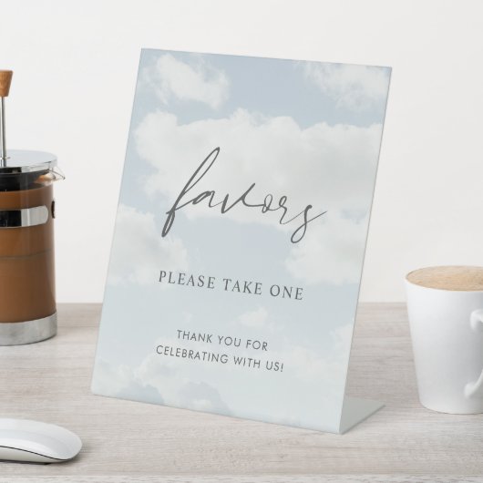 Cloud Nine Theme Cloud 9 Favorieten Sign Reclamebord Met Voetstuk (Insitu)