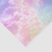 Cloud Nine Tissue Paper – Waterverf Dromerige Wolk Tissuepapier (Detail)