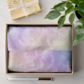 Cloud Nine Tissue Paper – Waterverf Dromerige Wolk Tissuepapier (Geschenk)