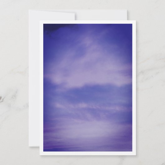 Cloud Nine Verjaardag Jongens Meisjes 9e Blauwe Ku Kaart (Achterkant)