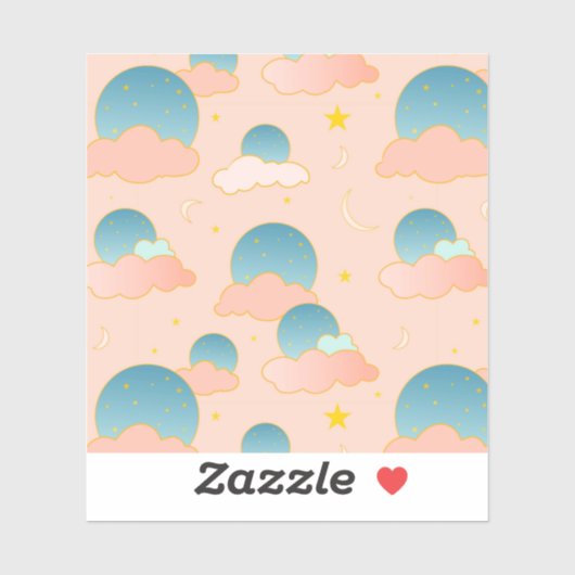 Cloud Nine Vibes Sticker (Vel)