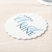 Cloud Nine Vrijgezellenfeest Custom Kartonnen Onderzetters (Gekanteld)