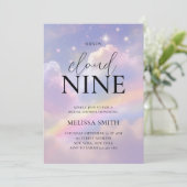 Cloud Nine-Vrijgezellenfeest Kaart (Staand voorkant)