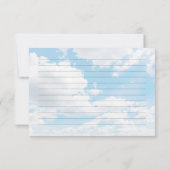 Cloud Nine Vrijgezellenfeest Recept Kaart (Achterkant)