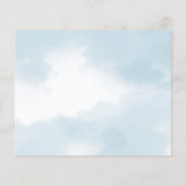 Cloud Nine Vrijgezellenfeest Recept Kaart (Achterkant)