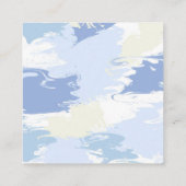 Cloud Nine vrijgezellenfeest voor bruid Informatiekaartje (Achterkant)