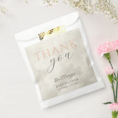 Cloud Nine Witte Wolken Baby Shower Bedankzakje (Gezegeld)