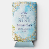 Cloud Nine Wonderschone Rococo Revival Bruidsmeisj Seltzer Blikjeskoeler (Achterkant)