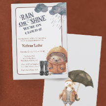 Cloud Nine Woodland Hedgehog Baby shower