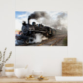 Cloud of Smoke Train Print (Keuken)