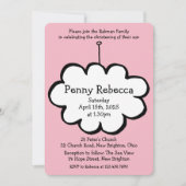 Cloud on a String Uitnodiging (Voorkant)