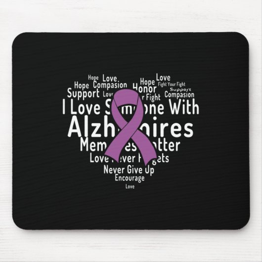 Cloud Ondersteuning Alzheimerheimer Heimers Bewust Muismat (Voorkant)