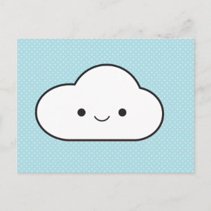 Cloud opschonen briefkaart