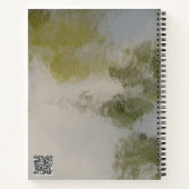 Cloud Over Desert Notitieboek (Achterkant)