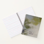 Cloud Over Desert Notitieboek (Binnen)